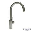 St James Eli Brush Chrome Sink Mixer