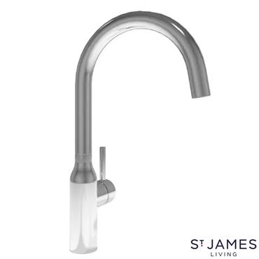 St James Eli Chrome Sink Mixer