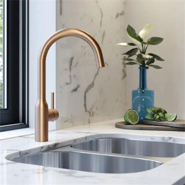 St James Eli Copper Sink Mixer