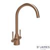 St James Ivy Copper Sink Mixer