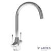 St James Ivy Chrome Sink Mixer (0.2Bar)