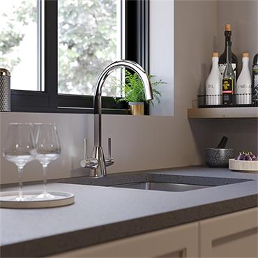 St James Ivy Chrome Sink Mixer (0.2Bar)