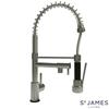 St. James Felix Brushed Chrome Sink Mixer
