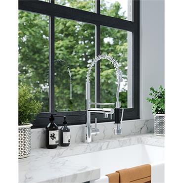 St James Felix Chrome Sink Mixer (1.0 Bar)