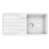 Nori Composite Gloss White Sink & Waste