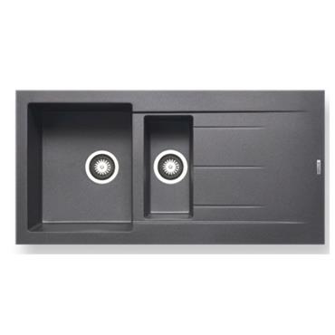 Pyramis Alazia Granite Sink Grey 1.5 Bowl