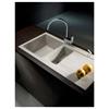 Pyramis Alazia Granite Sink Beige 1.5 Bowl