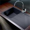 Pyramis Alazia Granite Sink Black 1 Bowl