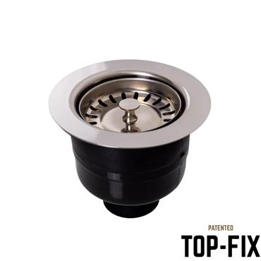 Top-Fix Sink Waste Chrome & No Overflow