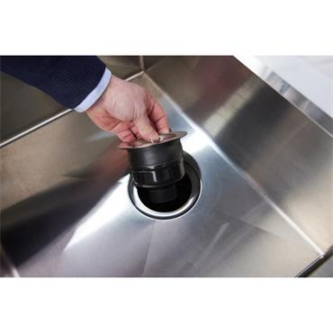 Top-Fix Sink Waste Brass & No Overflow
