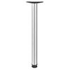 Peninsular Leg Chrome  870 X 60mm