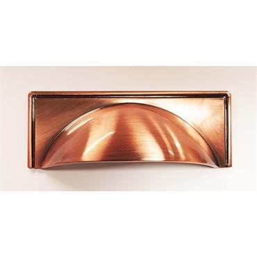  Brushed Copper Shell Handle 64mm