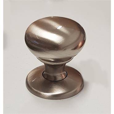  Brushed Nickel Knob 32mm