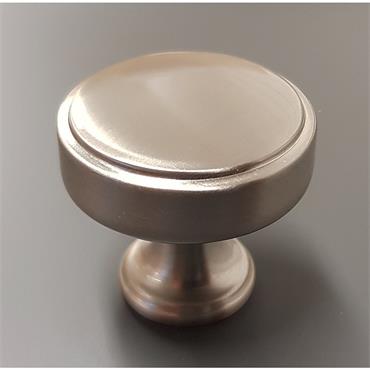 ZA011 Knob Brushed Nickle Handle 40mm