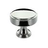 ZA012 Polished Nickel Knob Handle 40mm