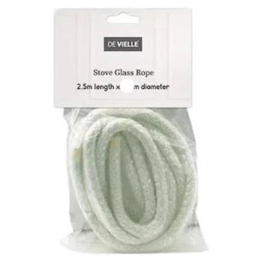 De Ville Stove Glass Rope 12mm X 2.5M