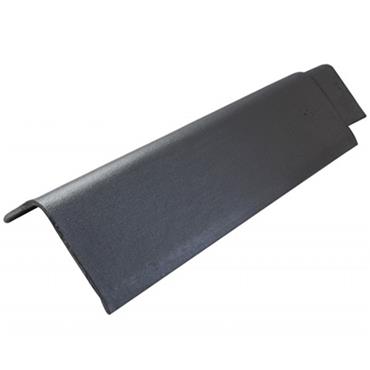 Berona Graphite Ridge Tile 90 Deg