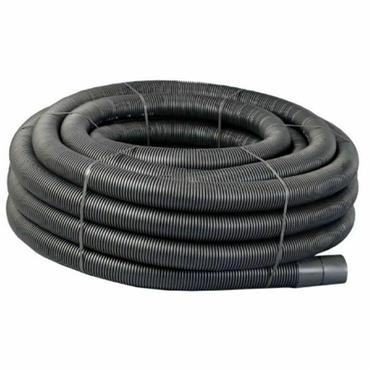 50/63Mm Twin Wall 50Mtr Black Cable Duct