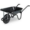 Moyfab Wheelbarrow Metal Black 85Ltr 030476