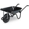 Moyfab Wheelbarrow Metal Black 85Ltr 030476