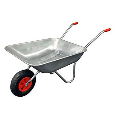 Grip Fix Wheelbarrow Galvanised 90Ltr