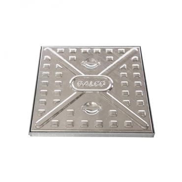 Galco Manhole Cover & Frame Galv 12" x 12"