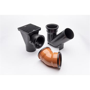 Brett Martin Back Inlet Gully Kit 110mm