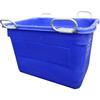 Sturdy Teleporter Mortar Bin 4 Handle 330Ltr