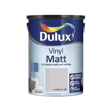 Dulux Vinyl Matt Mulberry Silk 5L