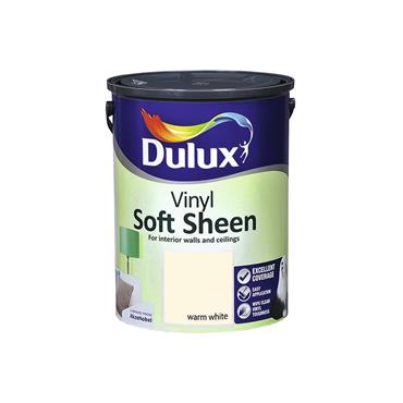 Dulux Soft Sheen Warm White 5L