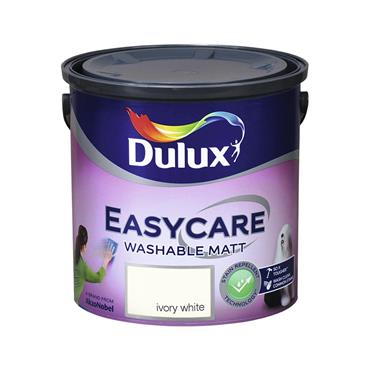 Dulux Easycare Matt Ivory White 2.5L
