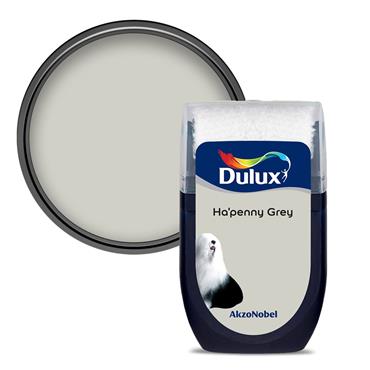 Dulux Easycare Tester Haâ€™Penny Grey 30ml