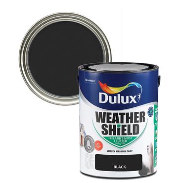 Dulux Weathershield Black 5L