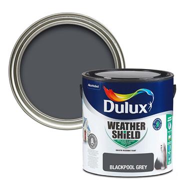 Dulux Weathershield Blackpool Grey 2.5L