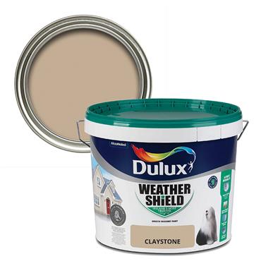 Dulux Weathershield Claystone 10L