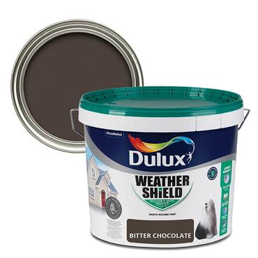 Dulux Weathershield Bitter Chocolate 10L