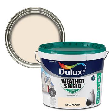 Dulux Weathershield Magnolia 10L