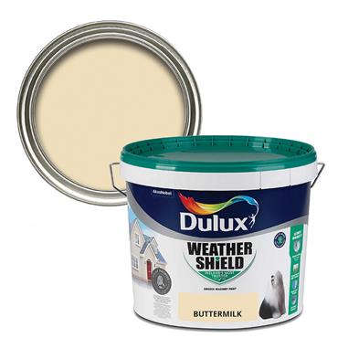 Dulux Weathershield Buttermilk 10L