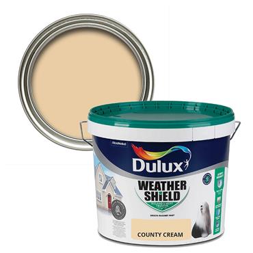 Dulux Weathershield County Cream 10L