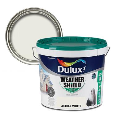Dulux Weathershield Achill White 10L