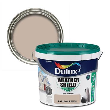 Dulux Weathershield Fallow Fawn 10L