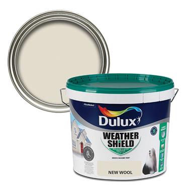 Dulux Weathershield New Wool 10L
