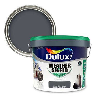 Dulux Weathershield Blackpool Grey 10L