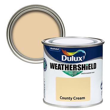 Dulux Weathershield County Cream 250ml