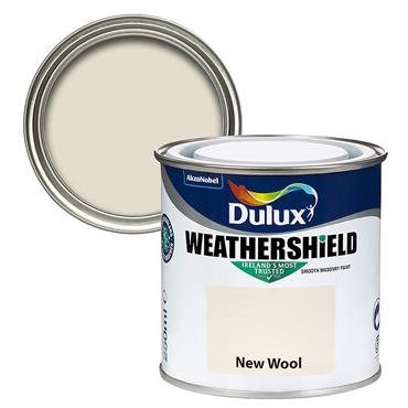 Dulux Weathershield New Wool 250ml