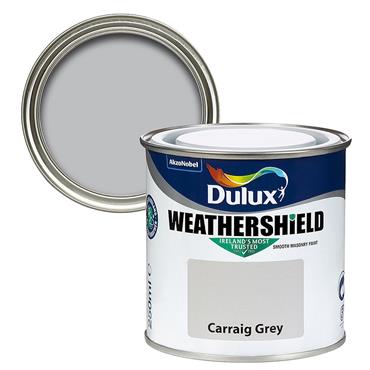 Dulux Weathershield Carraig Grey 250ml