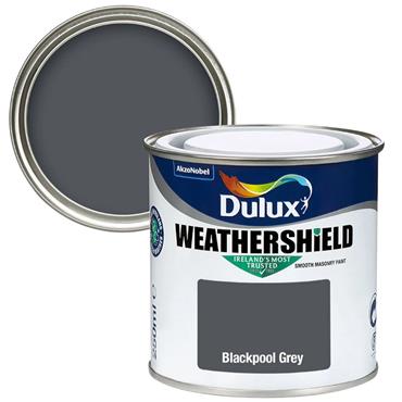 Dulux Weathershield Blackpool Grey 250ml