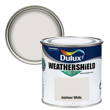 Dulux Weathershield Inisheer White 250ml