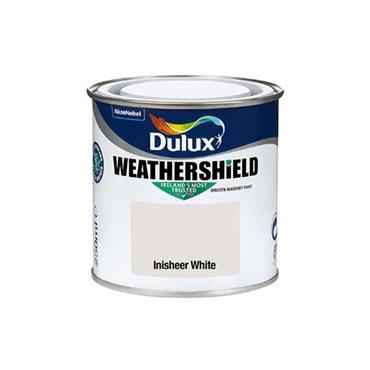 Dulux Weathershield Inisheer White 250ml