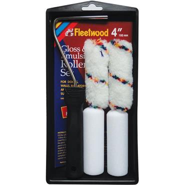 Fleetwood Gloss & Emulsion Roller Set 4"